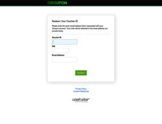 groupon-redeem.cashstar.com screenshot