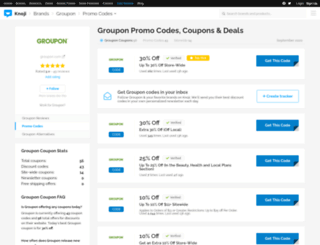 groupon.bluepromocode.com screenshot