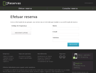 grouponreservas.com.br screenshot