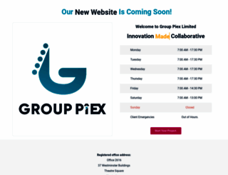 grouppiex.co.uk screenshot