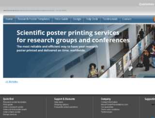 groups.posterpresentations.com screenshot