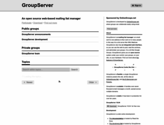 groupserver.org screenshot