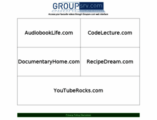 groupsrv.com screenshot