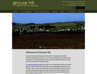 grousehill.co.uk screenshot