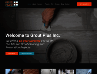 groutplus.com screenshot