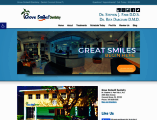 grove-smiles.com screenshot