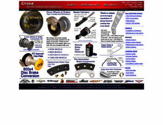 groveaircraft.com screenshot