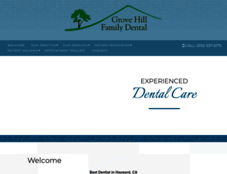 grovehilldental.com screenshot
