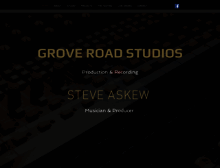 groveroadstudios.co.uk screenshot