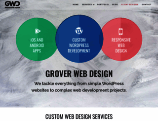 groverweb.com screenshot