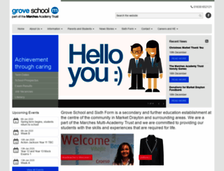 groveschool.website screenshot