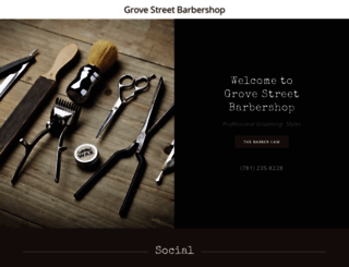 grovestreetbarber.com screenshot