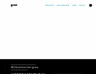grow-werbeagentur.com screenshot