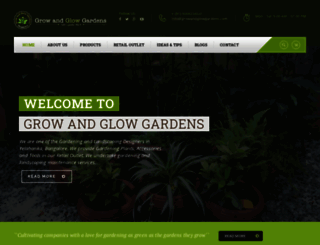 growandglowgardens.com screenshot