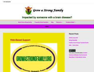 growastrongfamily.org screenshot