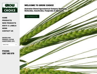 growchoice.com.au screenshot