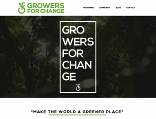 growersforchange.com screenshot