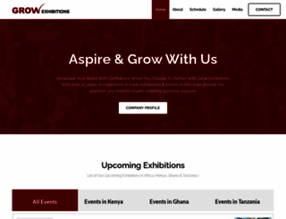 growexh.com screenshot