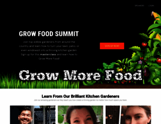 growfoodsummit.com screenshot