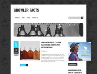 growlerfacts.com screenshot