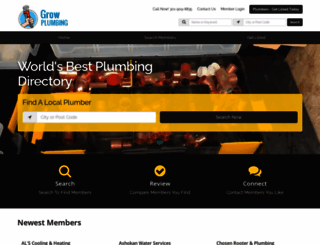 growplumbing.com screenshot
