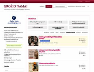 grozionamai.lt screenshot