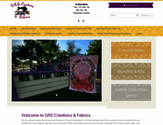 grsfabrics.com screenshot