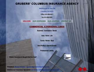 grubersinsurance.com screenshot