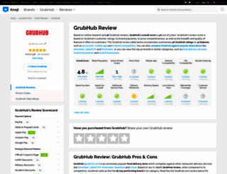 grubhub.knoji.com screenshot