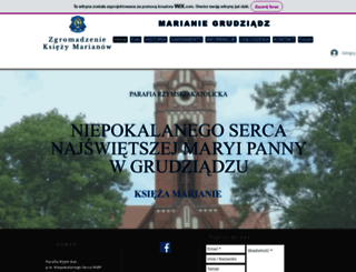 grudziadz.marianie.pl screenshot
