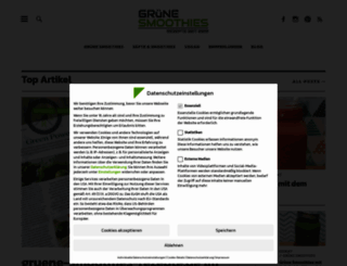 gruene-smoothies-rezepte.de screenshot