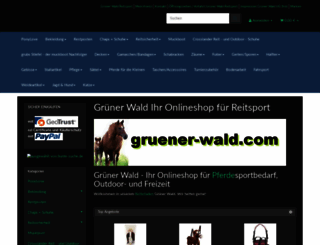 gruener-wald.com screenshot