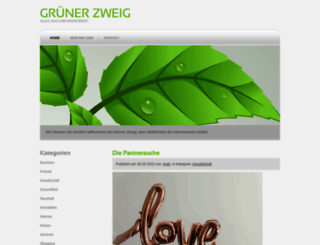 gruenerzweig.ch screenshot