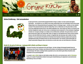 gruenesmoothies.org screenshot