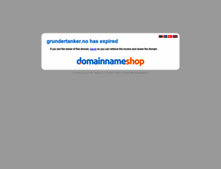 grundertanker.no screenshot