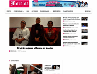 grupodiariodemorelos.com screenshot