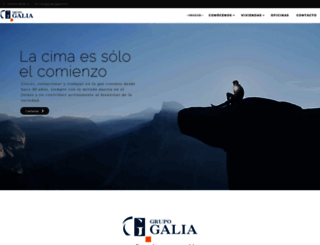 grupogalia.es screenshot
