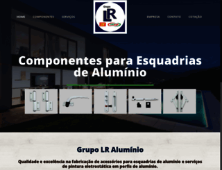 grupolraluminio.com.br screenshot
