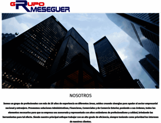 grupomeseguer.com screenshot