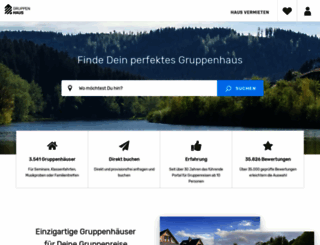 gruppenhaus.de screenshot
