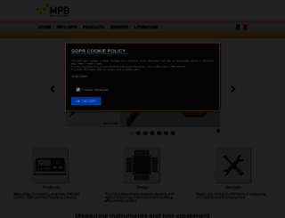 gruppompb.uk.com screenshot