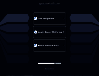 gsabaseball.com screenshot