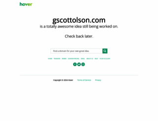 gscottolson.com screenshot