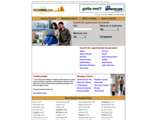 gscrentals.com screenshot