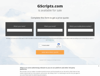 gscripts.com screenshot
