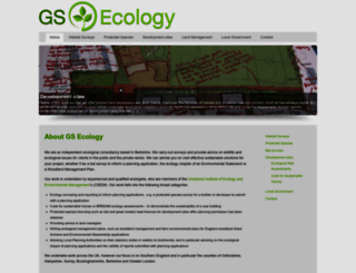 gsecology.co.uk screenshot