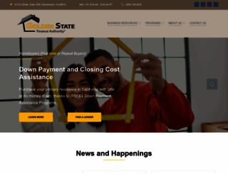 gsfahome.org screenshot