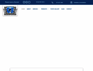 gsgaragedoors.com screenshot