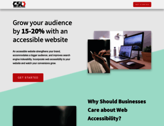 gslwebsolutions.com screenshot