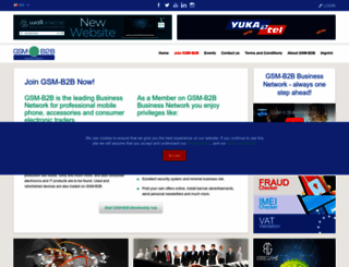 gsm-b2b.com screenshot